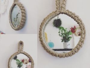 tự làm gương macrame