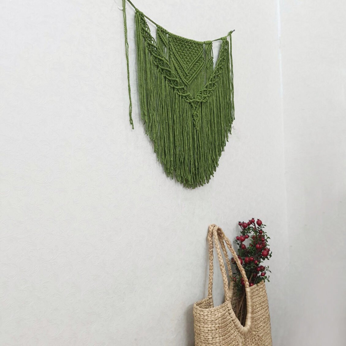 Rèm Treo Tường Macrame Trang Trí Decor - Kieuhandmadeshop