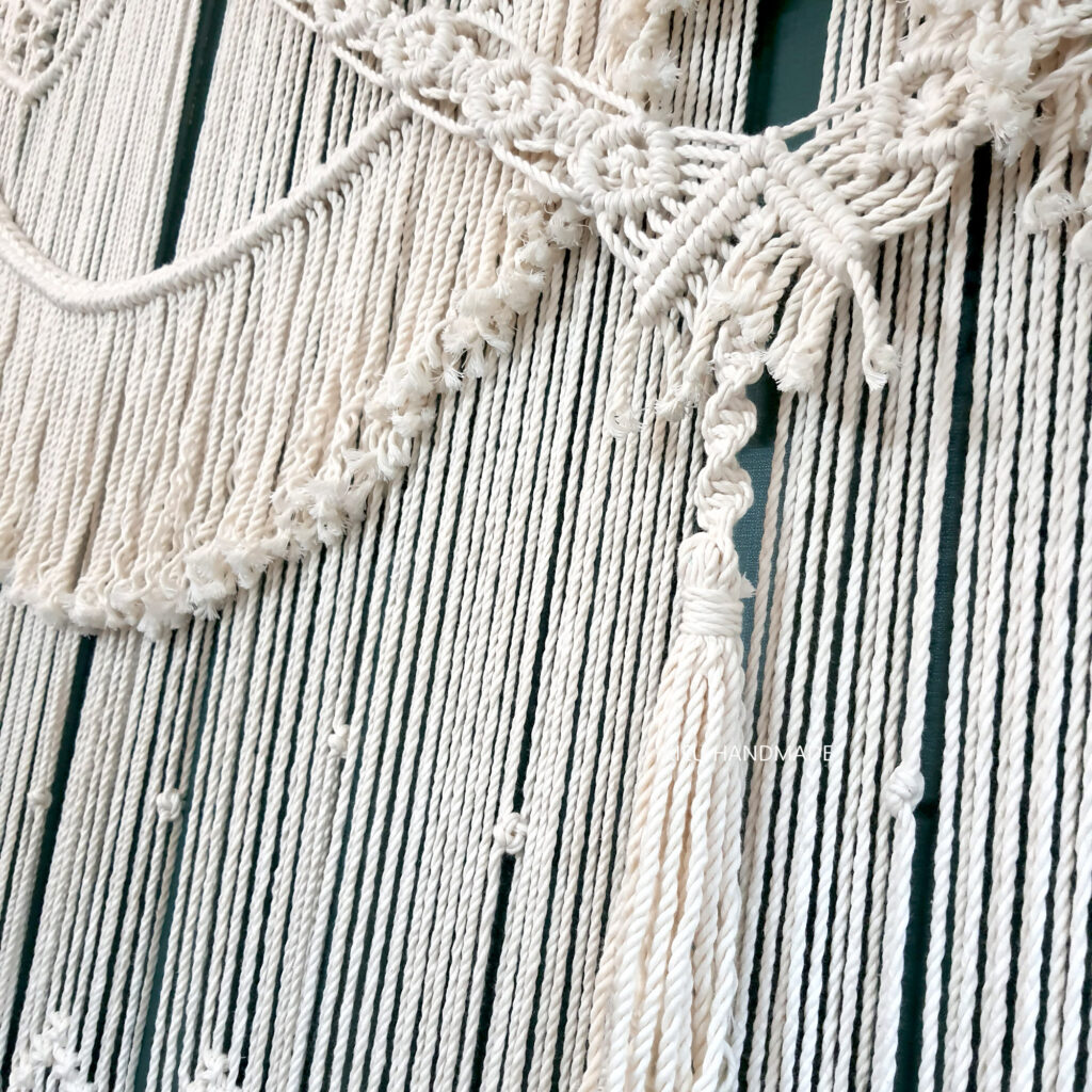 Rèm cửa phòng khách Macrame - Kieuhandmadeshop
