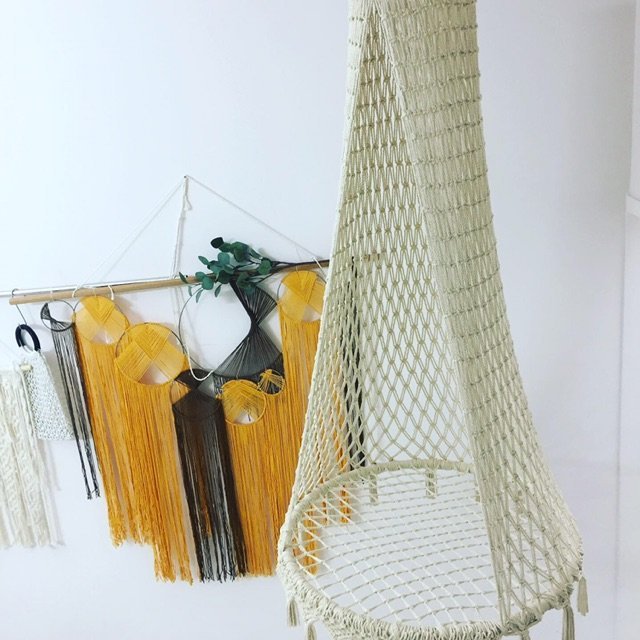 Ghế đu macrame Size lớn - Ảnh 3