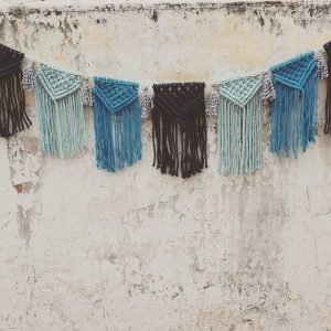 Dây cờ trang trí Macrame