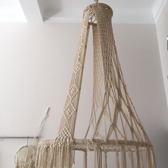 Ghế đu macrame Size lớn - Ảnh 5