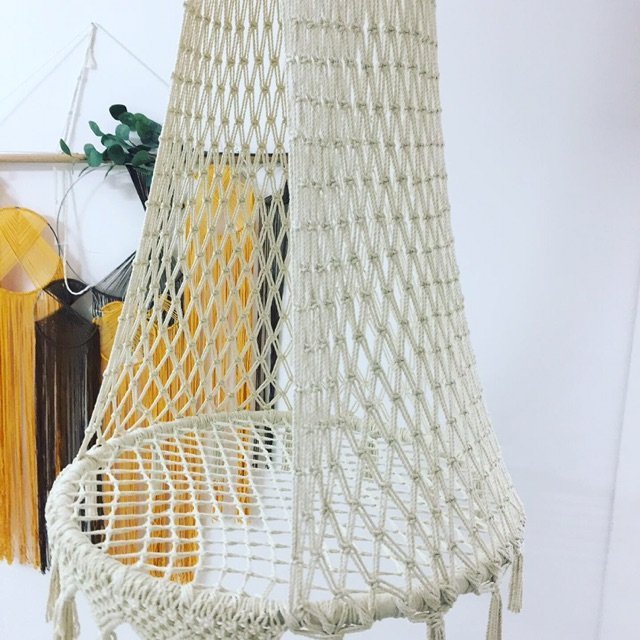 Ghế đu macrame Size lớn - Ảnh 2