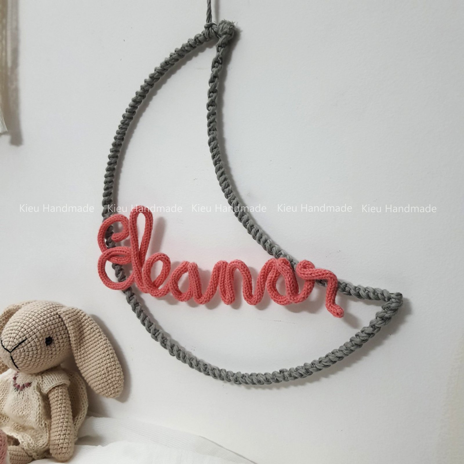 Bảng tên trang trí phòng cho bé trai, bé gái - Kiều handmade - Ảnh 2