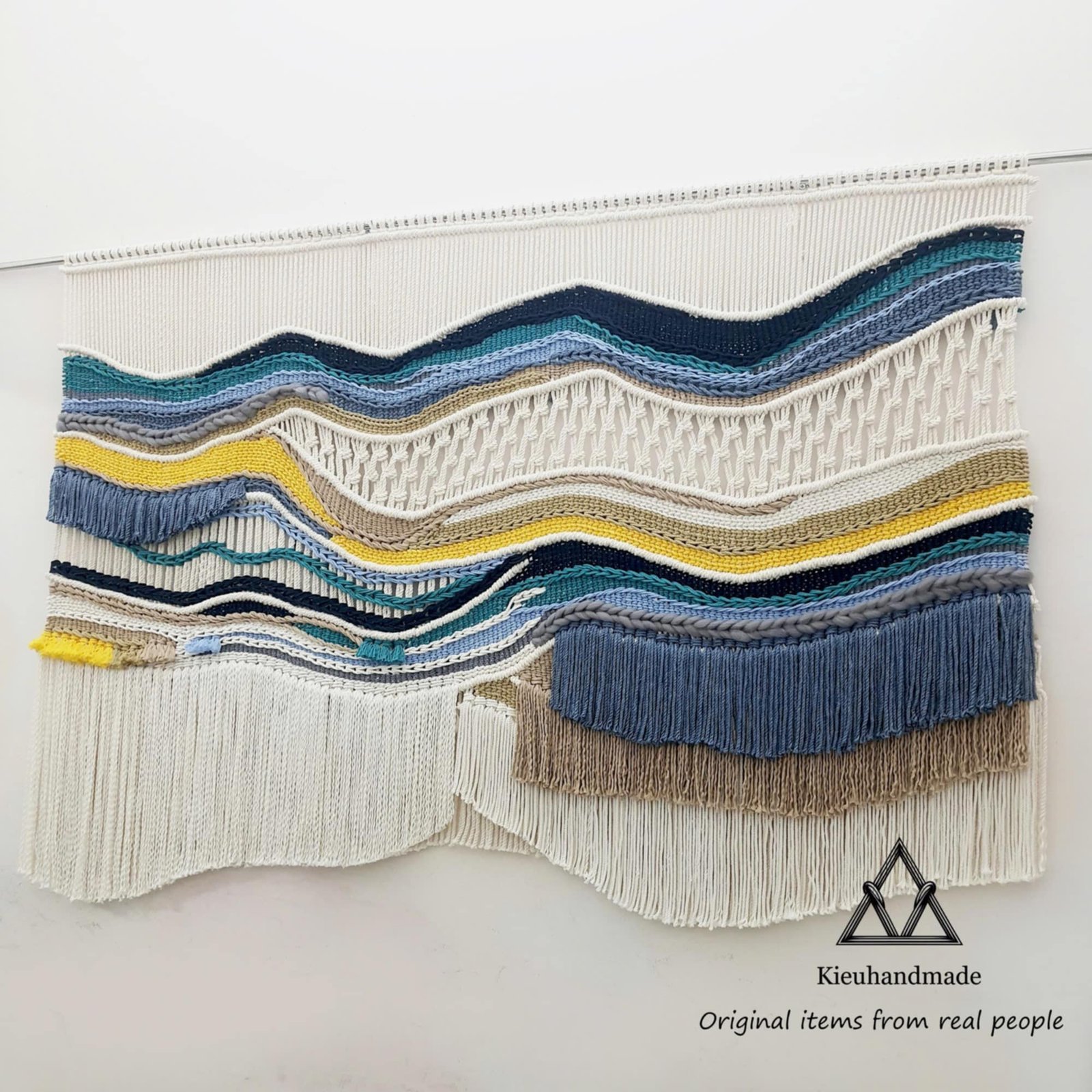 Mành Macrame treo tường trang trí