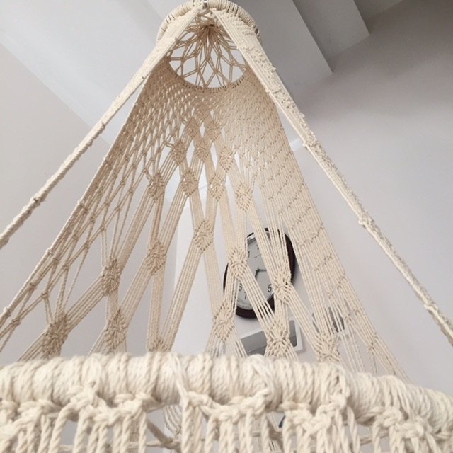 Ghế đu macrame Size lớn - Ảnh 6