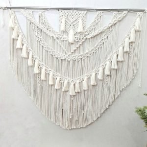 Macrame Headboard trang trí phòng ngủ - Queen size