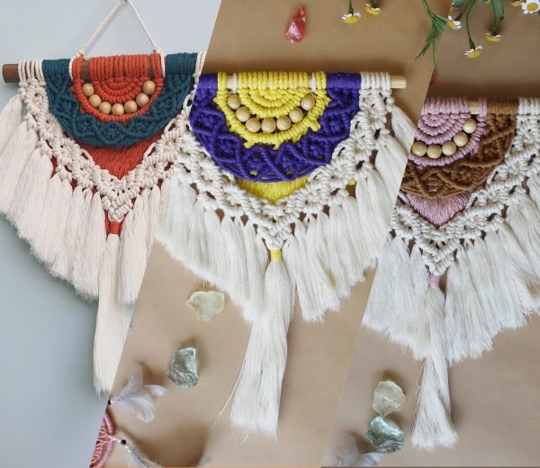 Mành Treo Tường Trang Trí - Sợi cotton