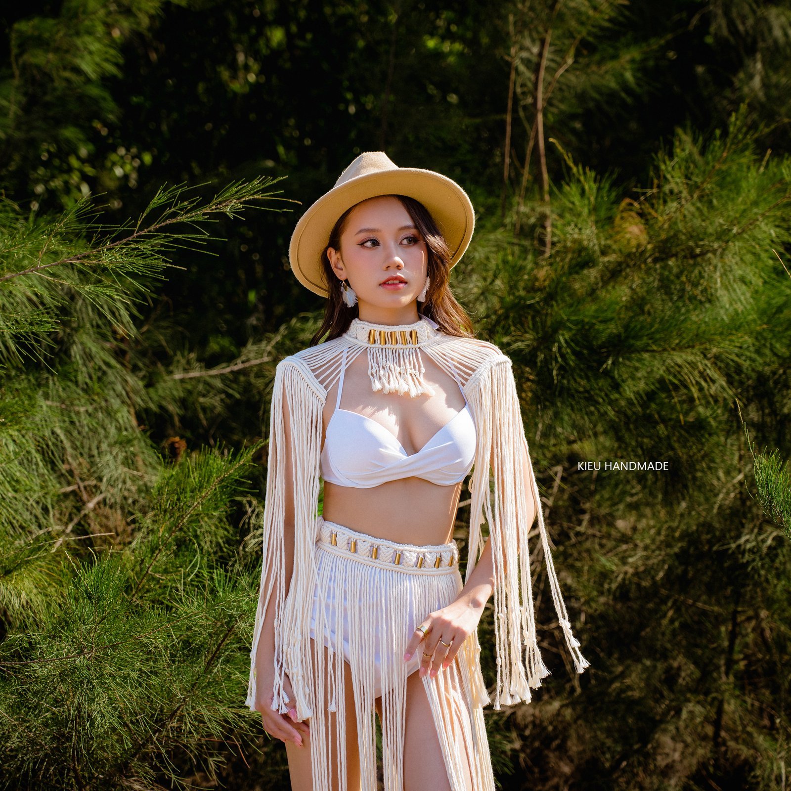 Set váy thắt dây Bikini Cover mùa hè cho các concept chụp ảnh cưới, ảnh biển - Ảnh 5