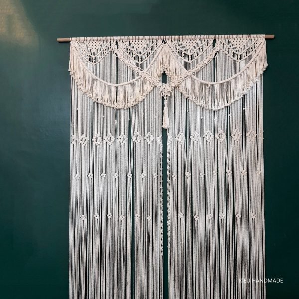 Rèm cửa phòng khách Macrame R01